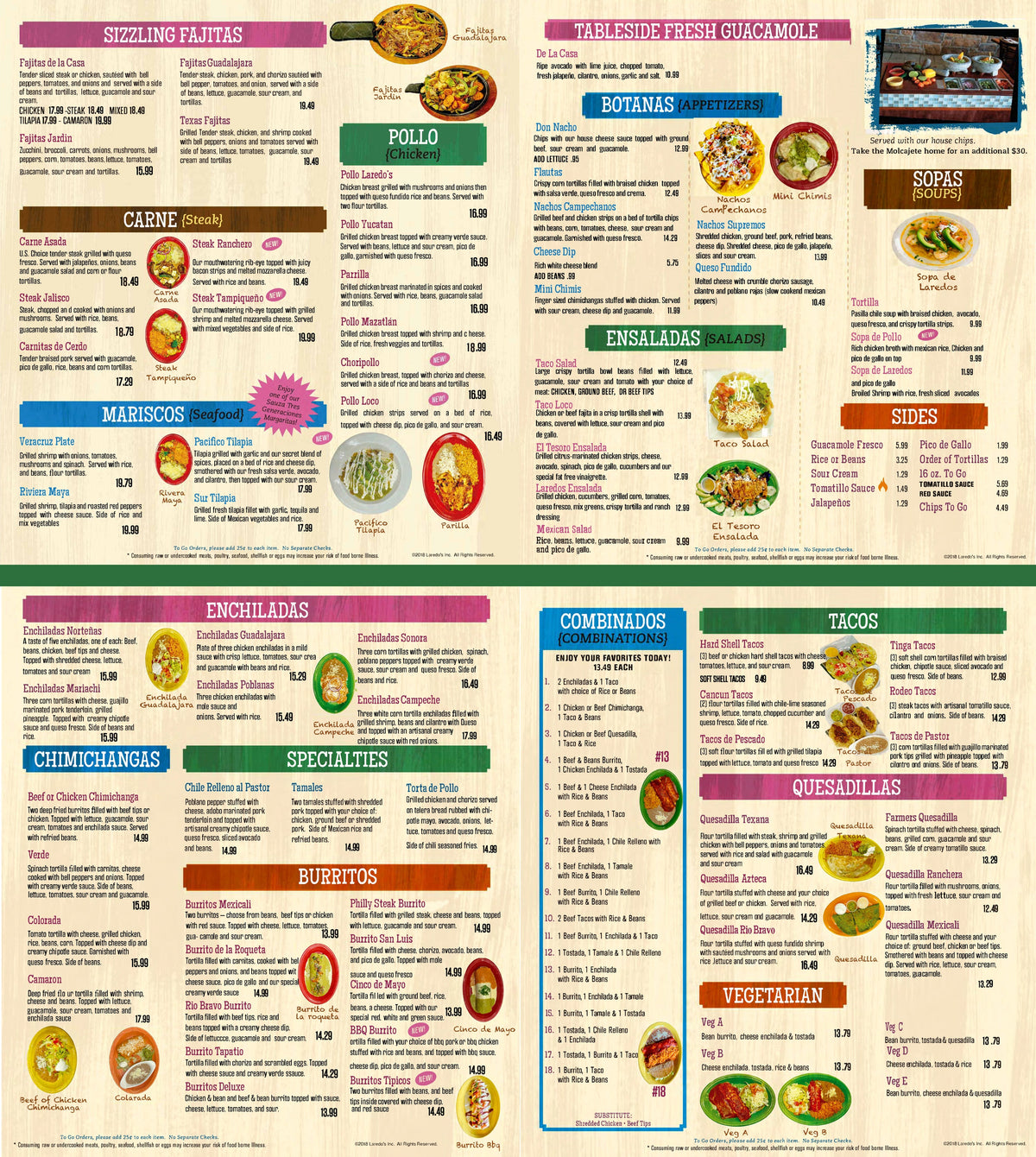 Our Menu – LAREDOSMEXICANRESTAURANTE